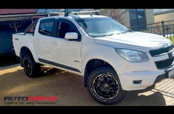 HOLDEN COLORADO MO959 MATTE BLACK POLISHED LIP